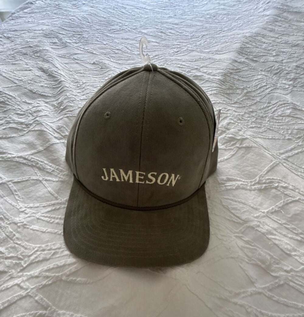 Jameson Irish Whiskey Olive Corduroy Richardson Outdoor Snapback Cap